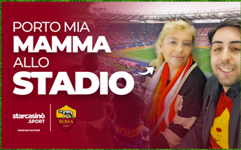 Galleria foto 'Calcio, grazie a StarCasinò i sogni diventano realtà: Alessandro e la mamma all’Olimpico' - foto 1