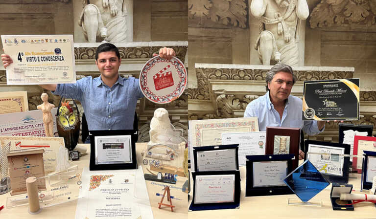 Mirko Cazzato e il suo “buon maestro” Daniele Manni sono lo studente e il docente più premiati d’Italia