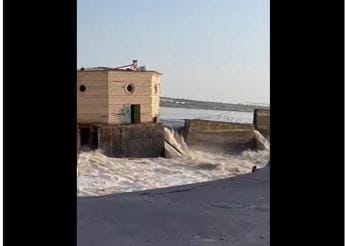 Galleria foto 'Diga vicino a Kherson distrutta, scambio di accuse Ucraina-Russia' - foto 1
