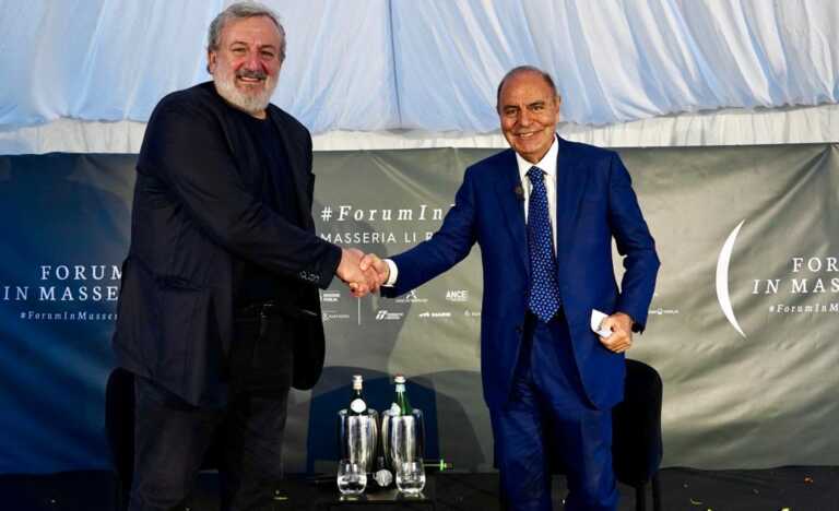 Emiliano al “Forum in Masseria” dialoga con Bruno Vespa su PNRR, G7 e autonomia – FOTO e VIDEO