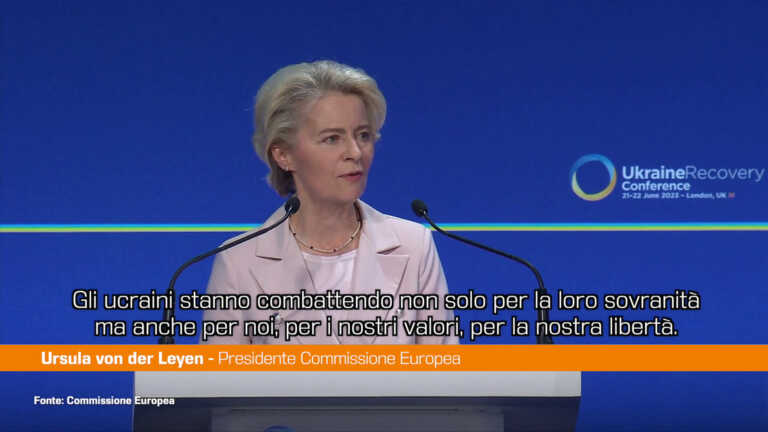 Galleria foto 'Von der Leyen “Non ho dubbi che l’Ucraina sarà parte dell’Ue”' - foto 1