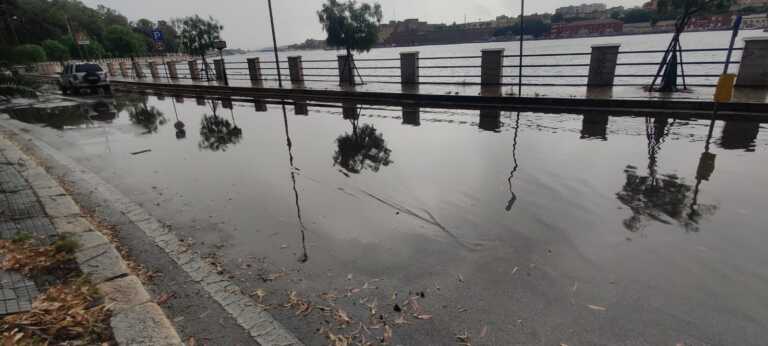 Galleria foto 'Maltempo, disagi a Brindisi: strade allagate e chiuse. Interventi di polizia locale e vigili del fuoco – VIDEO' - foto 6