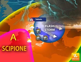 Galleria foto 'Maltempo e pioggia sull’Italia, poi torna l’anticiclone' - foto 1