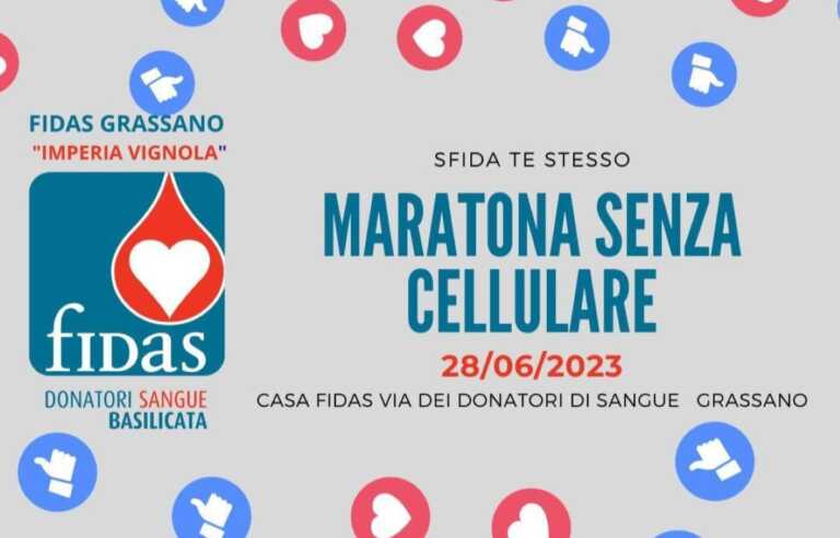 Un biglietto per Tananai a chi “resiste” di più senza cellulare: la sfida lanciata dalla Fidas di Grassano