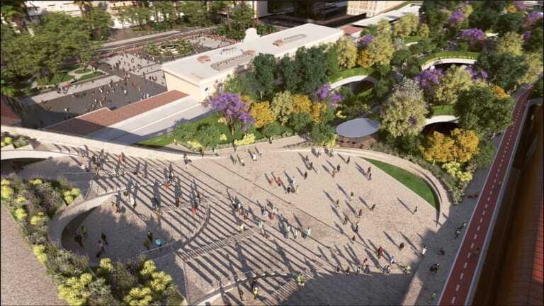 Bari verso il Nodo verde: parco sulla stazione Centrale e restyling di piazza Moro – FOTO