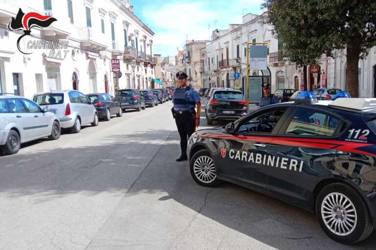 Sorpresi con 38 dosi di cocaina nell’auto: arrestati due giovani coratini ad Andria