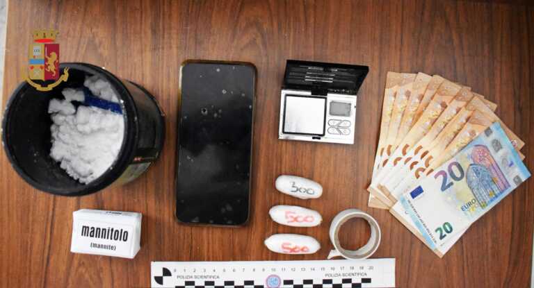 Marconia: arrestato un 46enne. Aveva cocaina in auto e, a casa, materiale per il “taglio” della droga