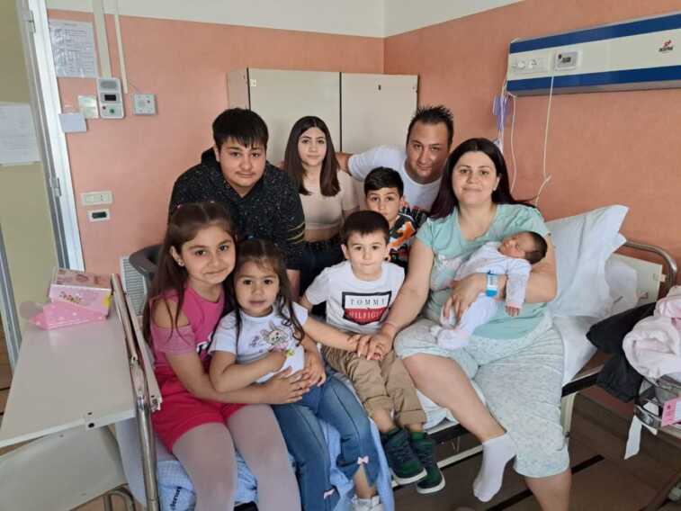 San Giovanni Rotondo, festa in casa Maruzzi: è nata Filomena, settima figlia di mamma Leonarda e papà Roberto