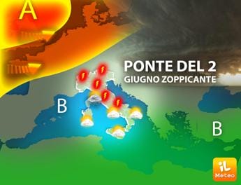 Galleria foto 'Temporali sul 2 giugno, perturbazione durante il weekend' - foto 1