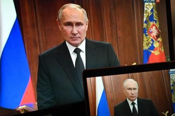 Galleria foto '“Tradimento di Wagner”, il discorso di Putin (che non nomina mai Prigozhin)' - foto 1