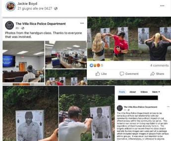 Galleria foto 'Usa, polizia usa foto afroamericano come bersaglio a poligono' - foto 1