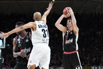 Galleria foto 'Virtus-Olimpia 85-66, Bologna-Milano 3-3: gara 7 assegnerà scudetto' - foto 1
