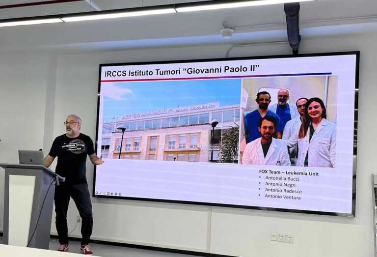 Leucemie mieloidi acute, uno studio dell’Istituto tumori di Bari presentato in Cina – VIDEO
