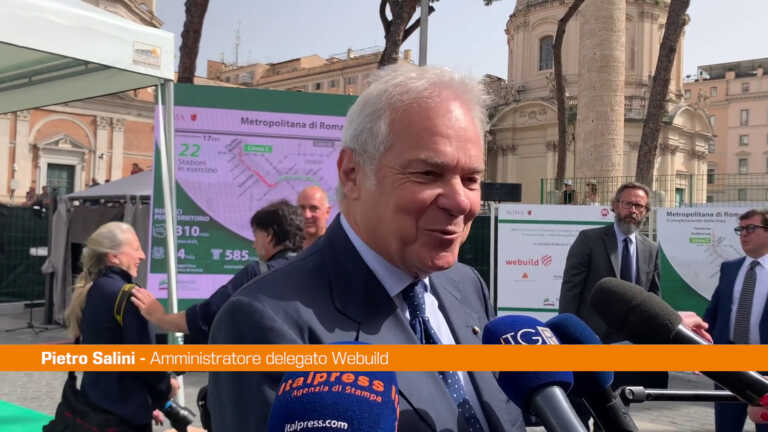 Galleria foto 'Salini “Stazione Venezia della metro di Roma è anche enorme museo”' - foto 1
