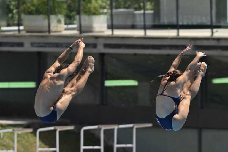 Galleria foto 'Ai Mondiali Pellacani e Santoro di bronzo nel sincro misto' - foto 1