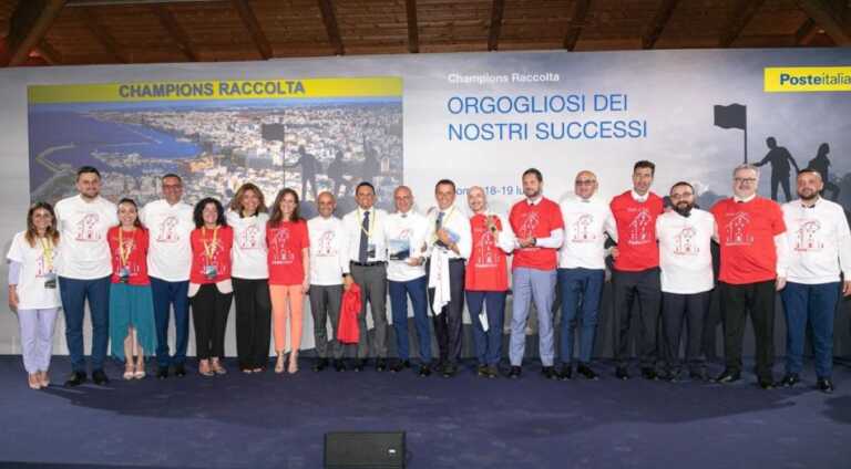 Bari, la filiale di Poste italiane premiata a “Champions raccolta”: «Valorizzate le performance di nostri dipendenti»