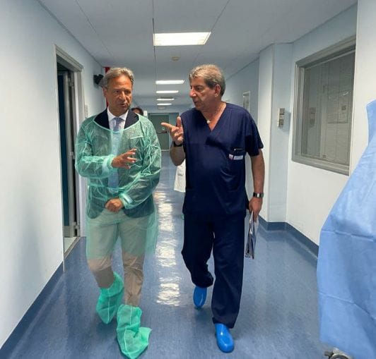 Galleria foto 'Sanità, ispezione di Pagliaro all’ospedale di Gallipoli: «Situazione al limite e carenze gravi» – VIDEO' - foto 1