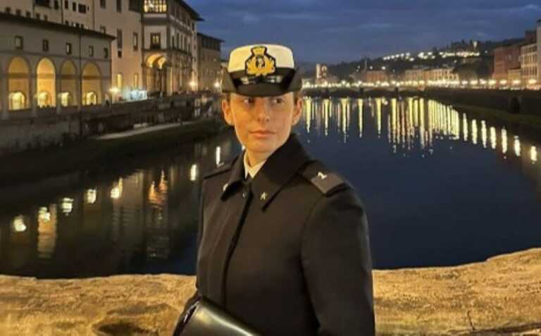 L’allieva ufficiale materana Aurora Ambrosecchia a bordo della nave “Vespucci”