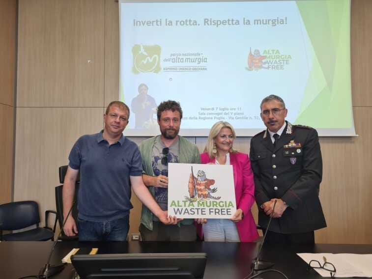 Un’App per segnalare i rifiuti abbandonati nel Parco nazionale dell’Alta Murgia: Pinuccio testimonial d’eccezione – VIDEO