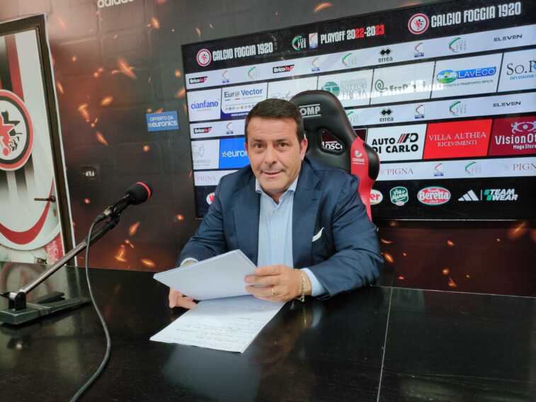 Foggia, l’annuncio di Canonico: «Dopo il ricorso lascerò la presidenza». Futuro tutto da scrivere