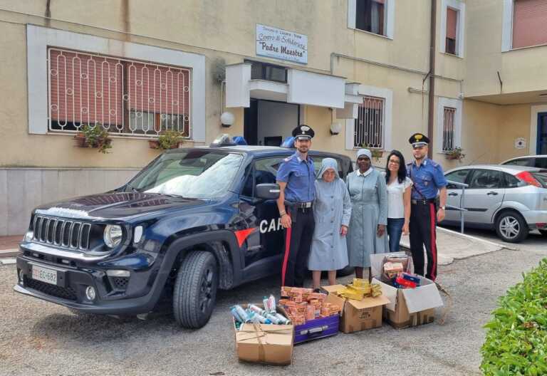 Prodotti rubati e recuperati nel Foggiano: i carabinieri li donano alla Caritas di Lucera