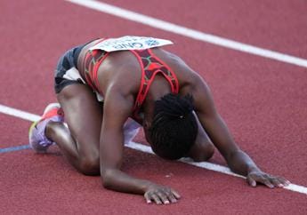Galleria foto 'Faith Kipyegon, record del mondo sul miglio a Montecarlo' - foto 1