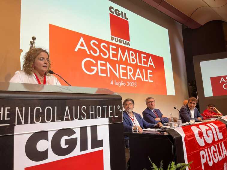 Gigia Bucci è la nuova segretaria generale della Cgil Puglia: prima donna eletta in 43 anni di storia