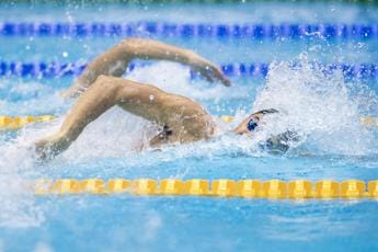 Galleria foto 'Mondiali nuoto Fukuoka 2023, Italia argento nella 4×100 stile libero maschile' - foto 1