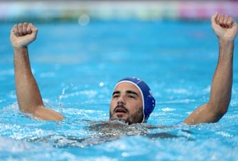 Galleria foto 'Mondiali nuoto Fukuoka 2023, pallanuoto: Settebello batte Canada 24-6' - foto 1