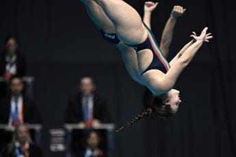Galleria foto 'Mondiali nuoto Fukuoka 2023, tuffi: Santoro-Pellacani bronzo' - foto 1