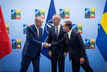 Nato, via libera di Erdogan all’adesione della Svezia