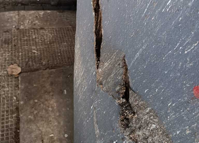 Crepe nei pilastri e ferro che si sgretola: il ponte Di Vagno a Bari adesso fa paura – VIDEO
