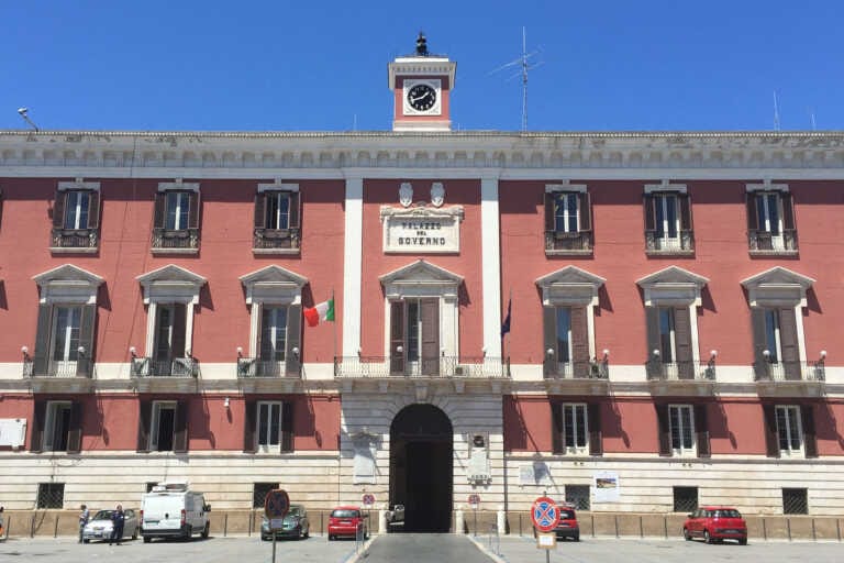 G7 in Puglia: Emiliano in prefettura a Bari per una riunione sulla sicurezza del vertice