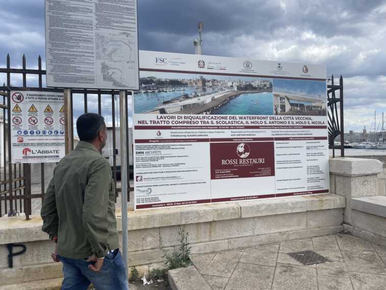 Galleria foto 'Via alla riqualificazione del waterfront di Bari Vecchia: «Diventerà una delle “cartoline” della città» – VIDEO' - foto 2