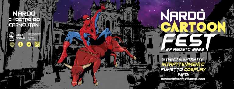Nardò si prepara al Cartoon Fest: fumetti e giochi e uno spazio dedicato ai cosplay per grandi e piccini