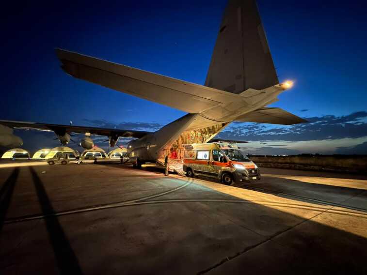 Neonata in pericolo di vita a Lecce: trasferita a Roma con un volo dell’Aeronautica