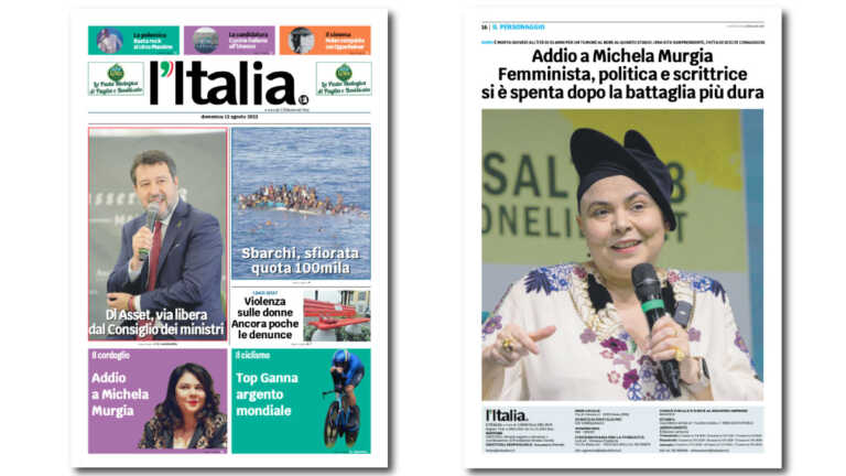 L’Italia del 13 agosto 2023