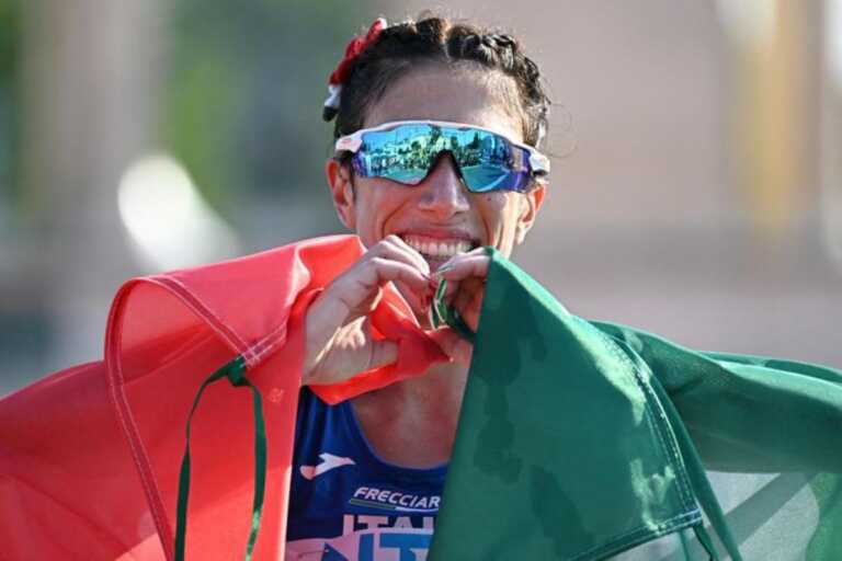 Budapest 2023, la mottolese Palmisano è bronzo nella 20 km di marcia ai Mondiali di atletica