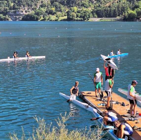 Galleria foto 'Cinque medaglie a Castel Gandolfo per il circolo canottieri Barion' - foto 1