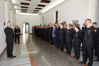 Galleria foto 'Carabinieri, Comandante Legione SIcilia visita Comando provinciale' - foto 1