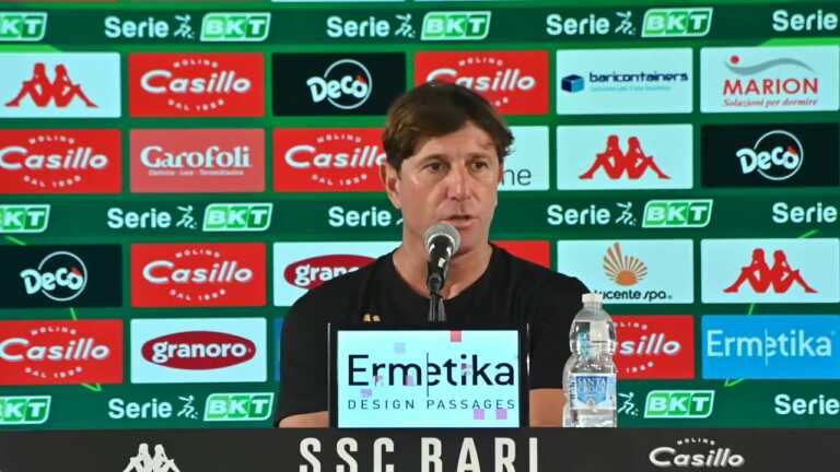 Vigilia di campionato per il Bari, Mignani: «Corini vuole vincere? Anche noi». I convocati