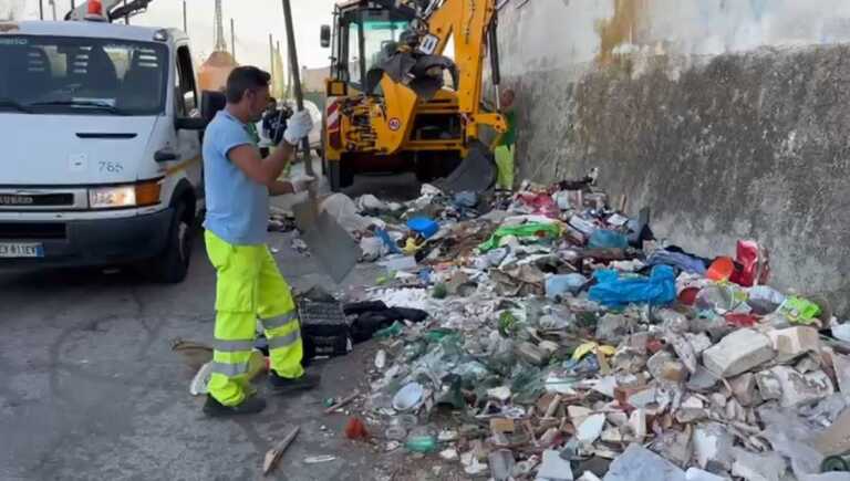Bari, smantellata una discarica abusiva a Ceglie del Campo. Pate: «Ripristiniamo legalità» – VIDEO