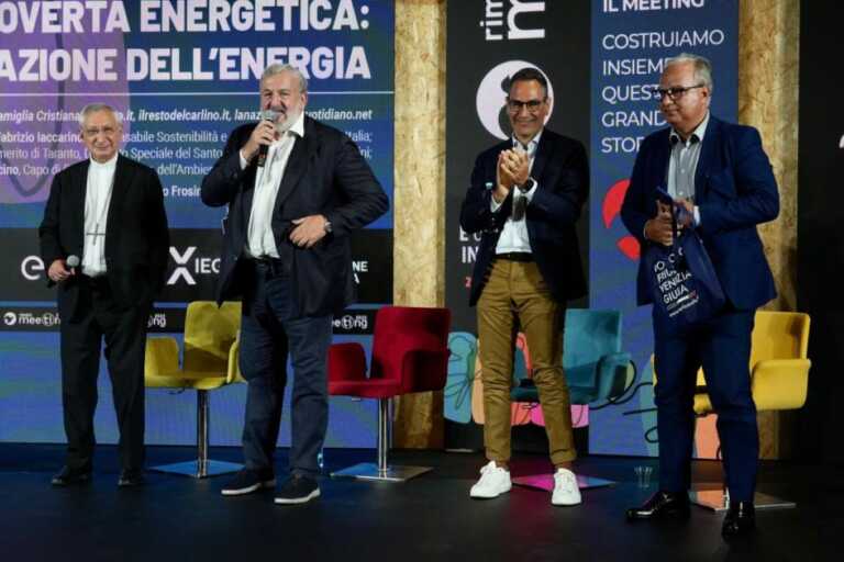 Decarbonizzazione, comunità energetiche e sviluppo: la Puglia al Meeting per l’amicizia tra i popoli di Rimini – VIDEO