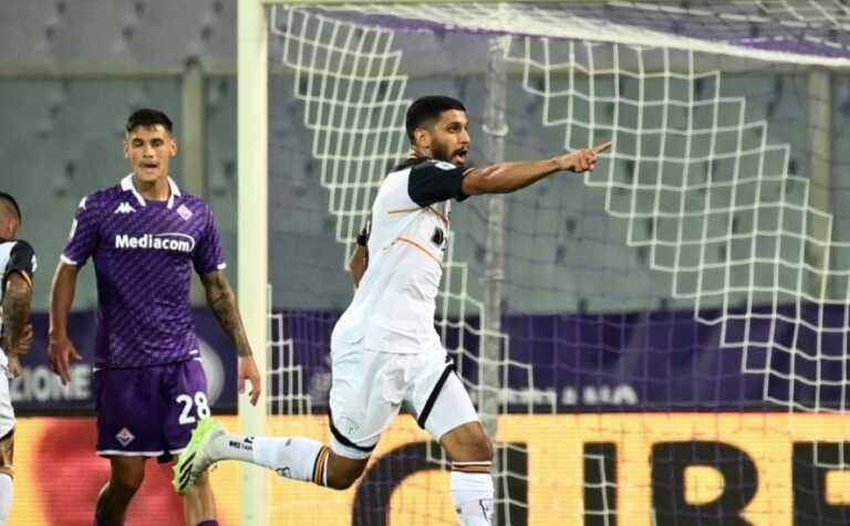 Galleria foto 'Lecce, un’altra rimonta: sotto di due gol, i giallorossi pareggiano a Firenze con Rafia e Krstovic' - foto 1