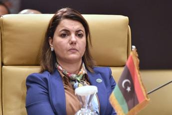 Galleria foto 'Israele-Libia, sospesa ministra Esteri Tripoli dopo incontro con omologo Cohen' - foto 1