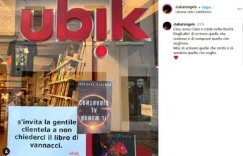 Galleria foto 'Libro Vannacci, libreria di Castelfranco Veneto: “Non lo vendiamo”. Sommersa di post' - foto 1