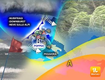 Galleria foto 'Maltempo sull’Italia, temporali e crollo temperature: previsioni meteo' - foto 1