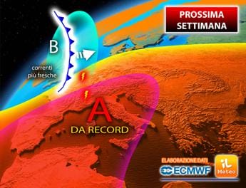 Galleria foto 'Meteo estremo, dal caldo record ai temporali: cosa succede la prossima settimana' - foto 1