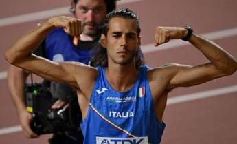 Galleria foto 'Mondiali atletica Budapest, Gianmarco Tamberi campione di tutto' - foto 1