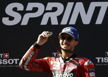 Galleria foto 'MotoGp Austria 2023, Bagnaia vince la Sprint con la Ducati' - foto 1